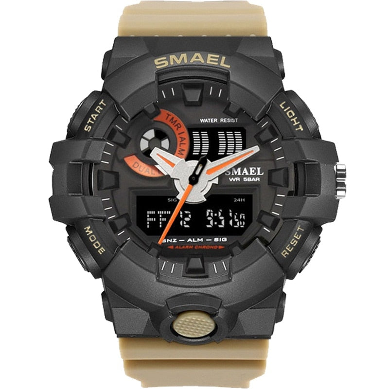SMAEL Sport Watch 1642-1 & 8001 Watches