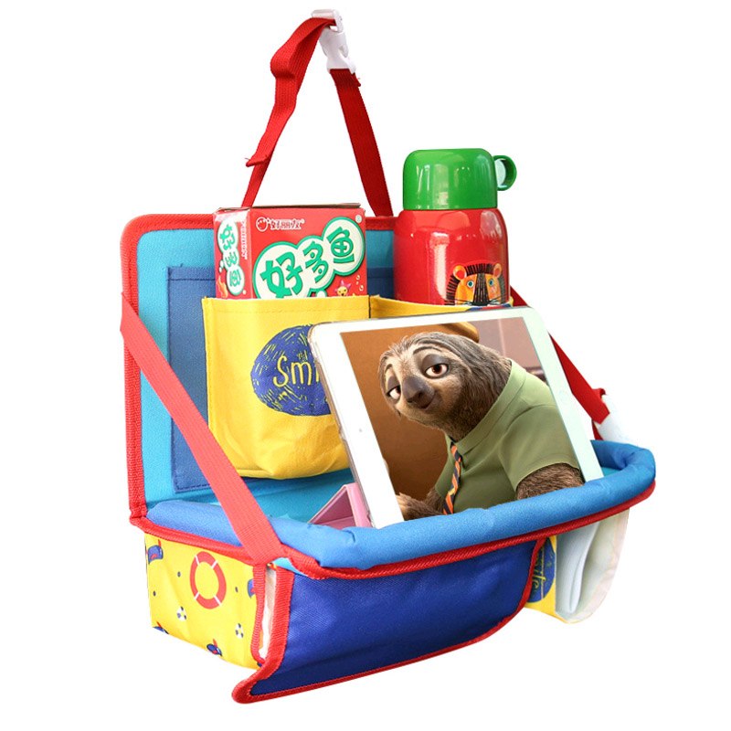 Car Seat Back Organizer W/ Tablet Holder