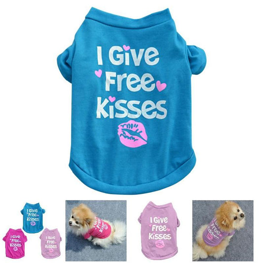 Puppy Clothes Cute Cotton Short Sleeve T-Shirt