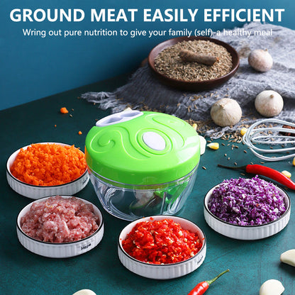 Manual Food Kitchen Tool Multifunction Gadget Vegetable Chopper