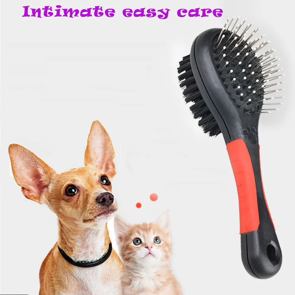Pet Massage Brush Gentle Double-sided