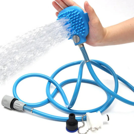 Pet Bathing Hose Massager Tool