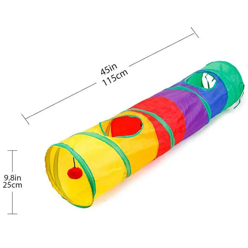 Pet Tunnel Collapsible Play Toy