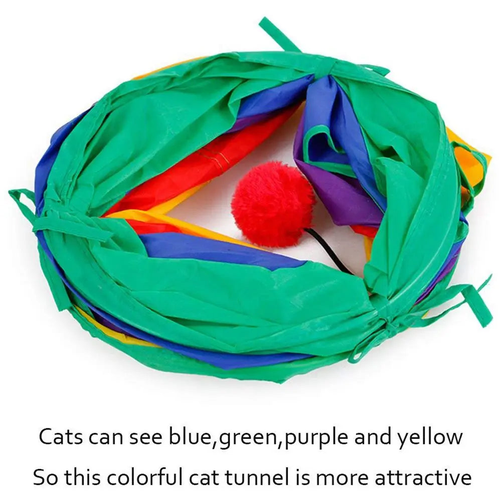 Pet Tunnel Collapsible Play Toy