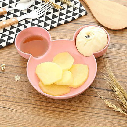 Cartoon Mouse Baby Plate