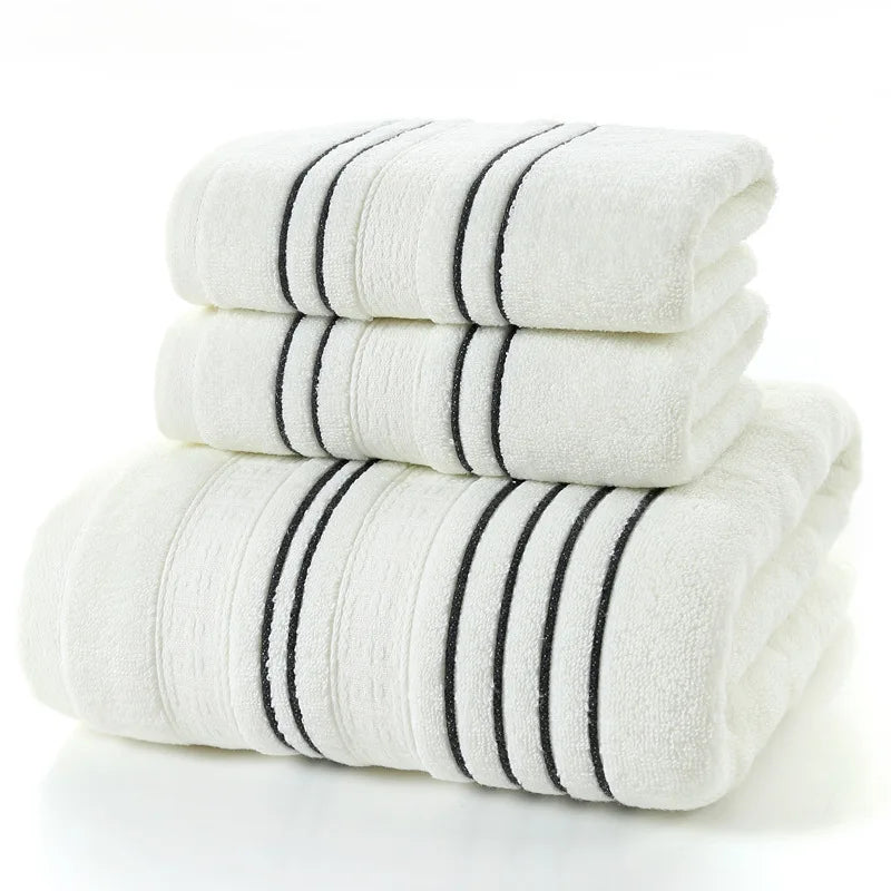3Pc Cotton Towel Set