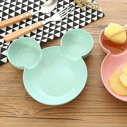 Cartoon Mouse Baby Plate