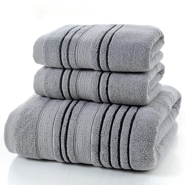 3Pc Cotton Towel Set