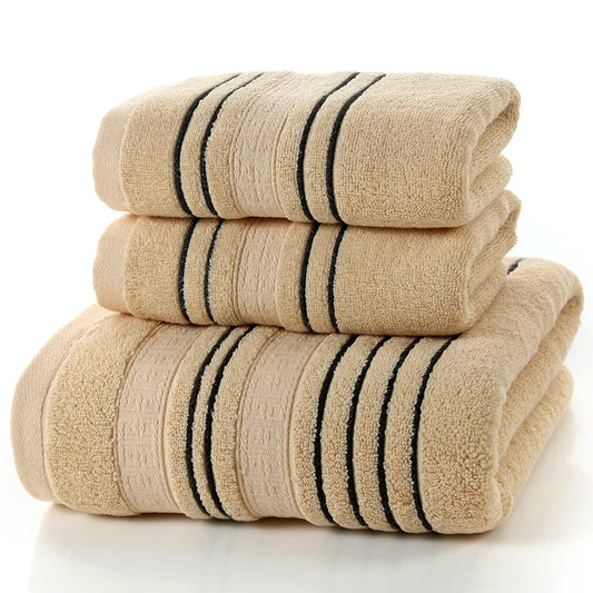 3Pc Cotton Towel Set