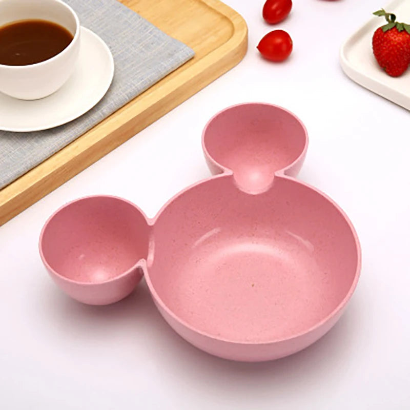Cartoon Mouse Baby Plate