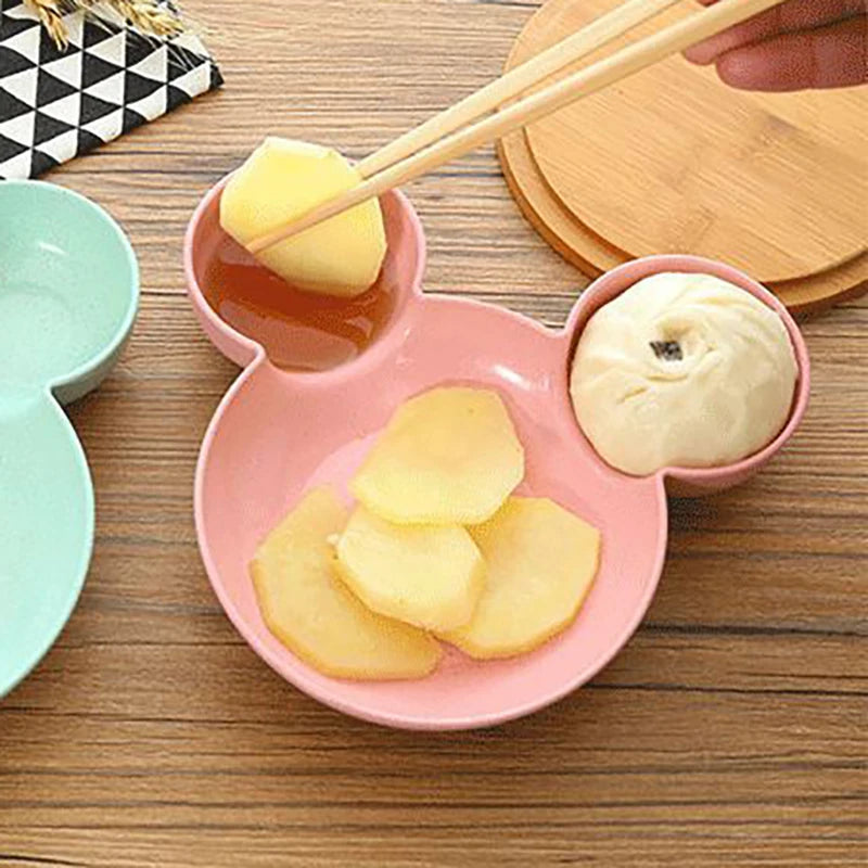 Cartoon Mouse Baby Plate