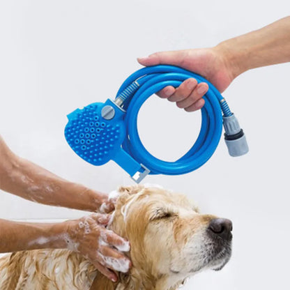 Pet Bathing Hose Massager Tool