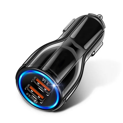 18W 3.1A Car Charger Dual USB Fast Charging