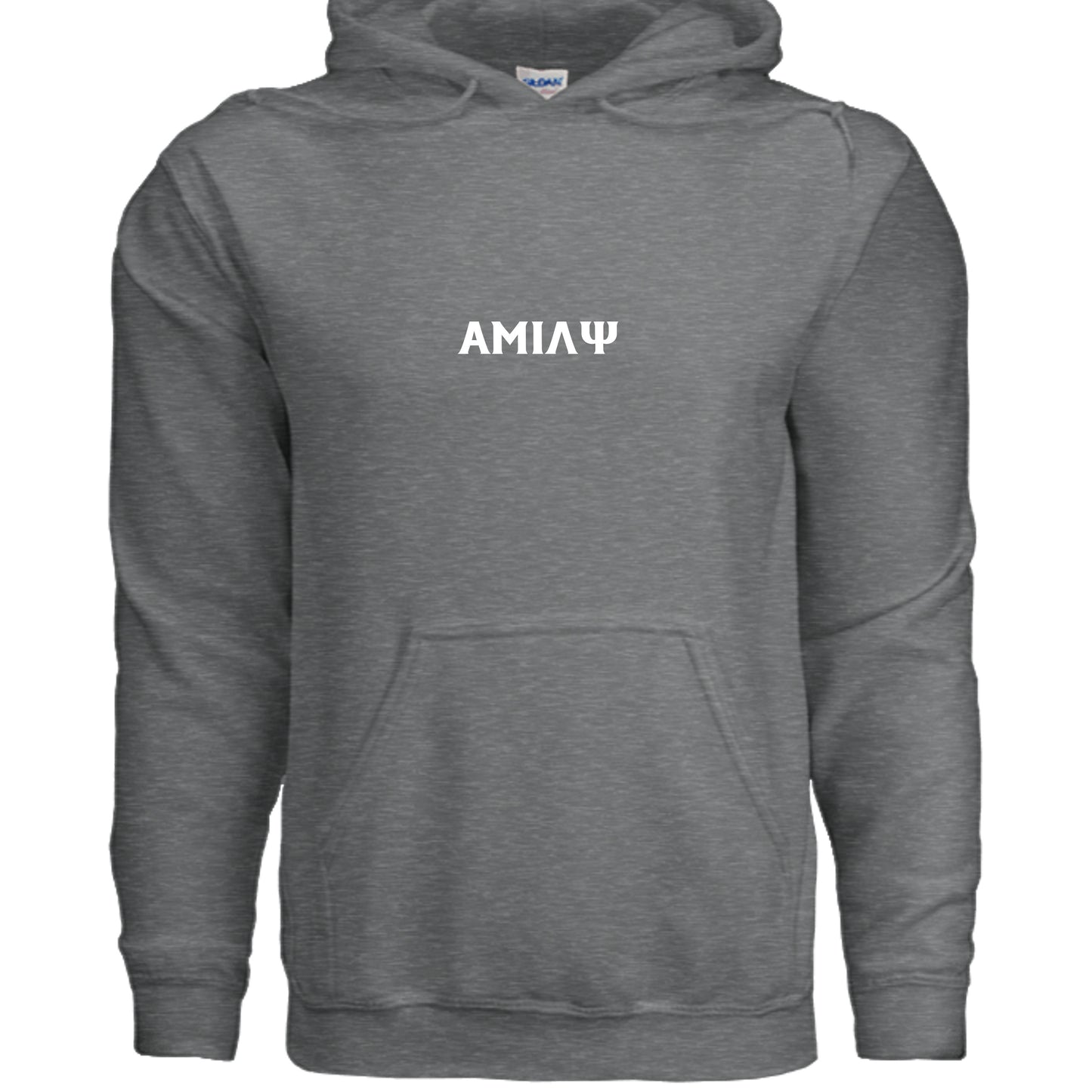 Fan Charcoal Heather - G185 - FRONT