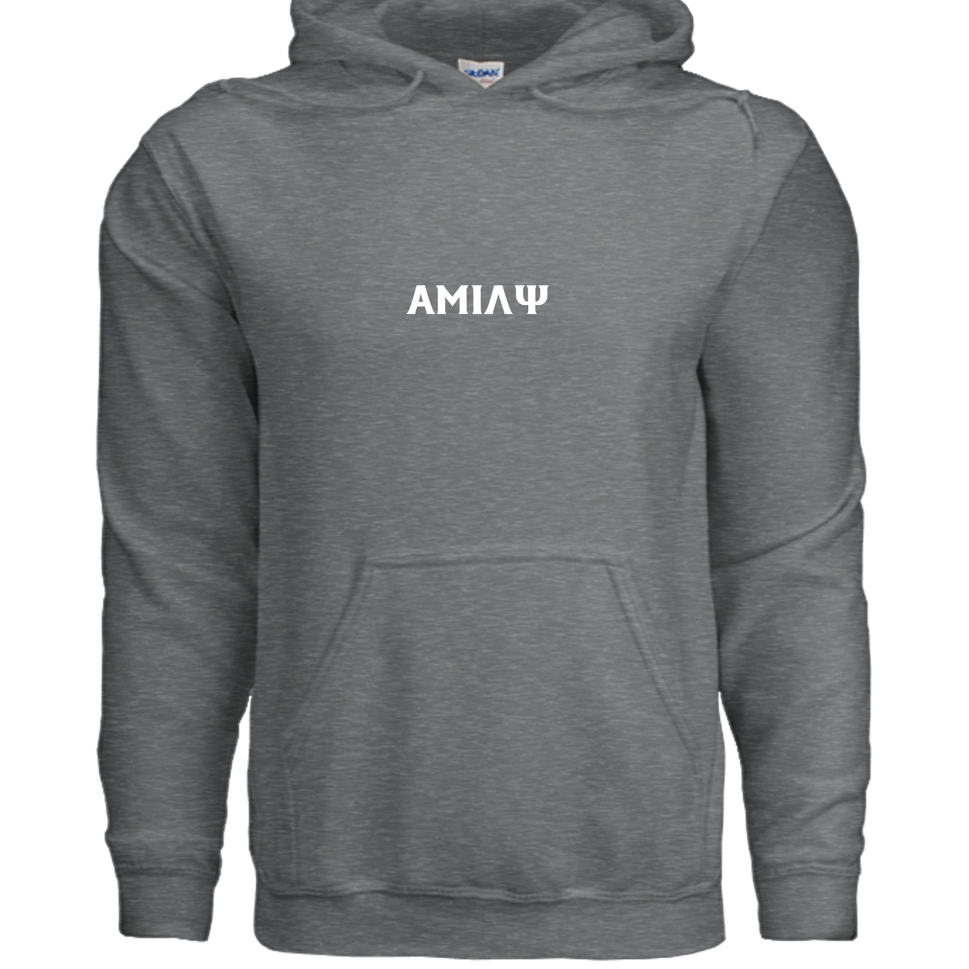 Fan Charcoal Heather - G185 - FRONT