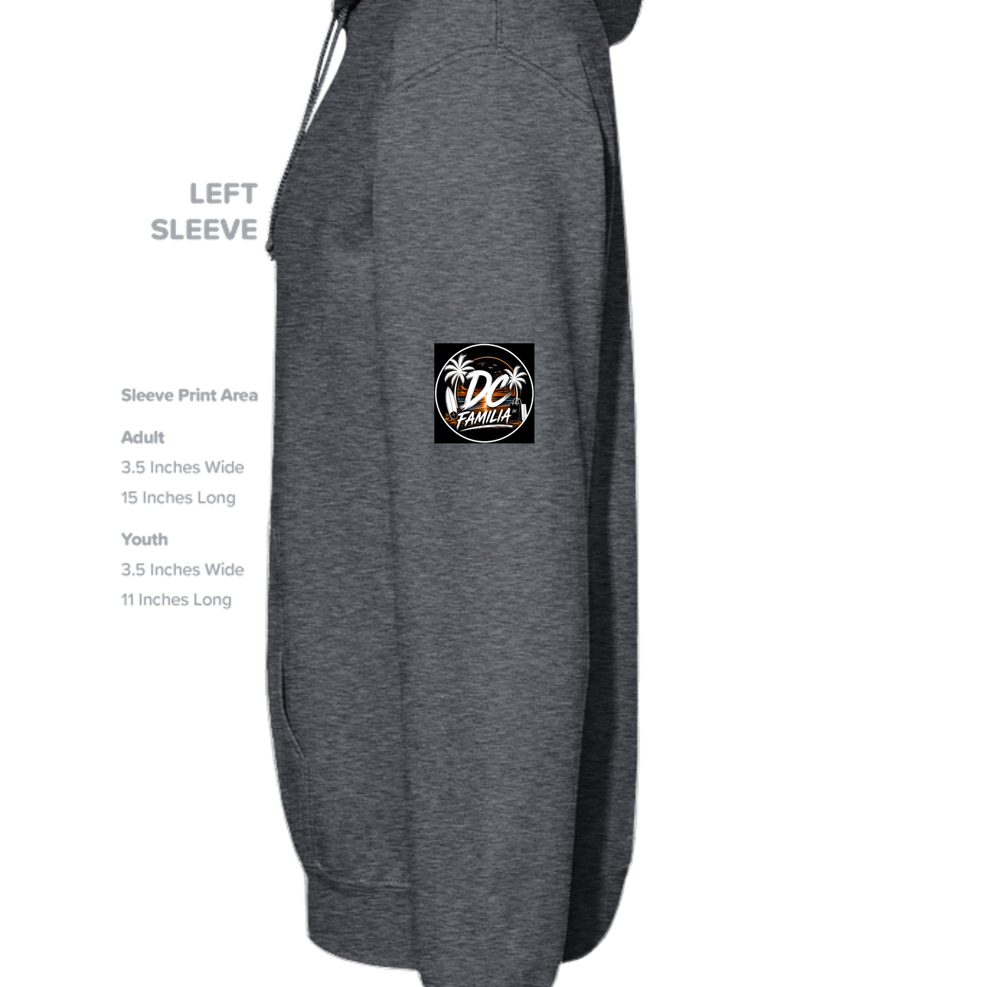 DARK HEATHER - G185 - SLEEVE_LEFT