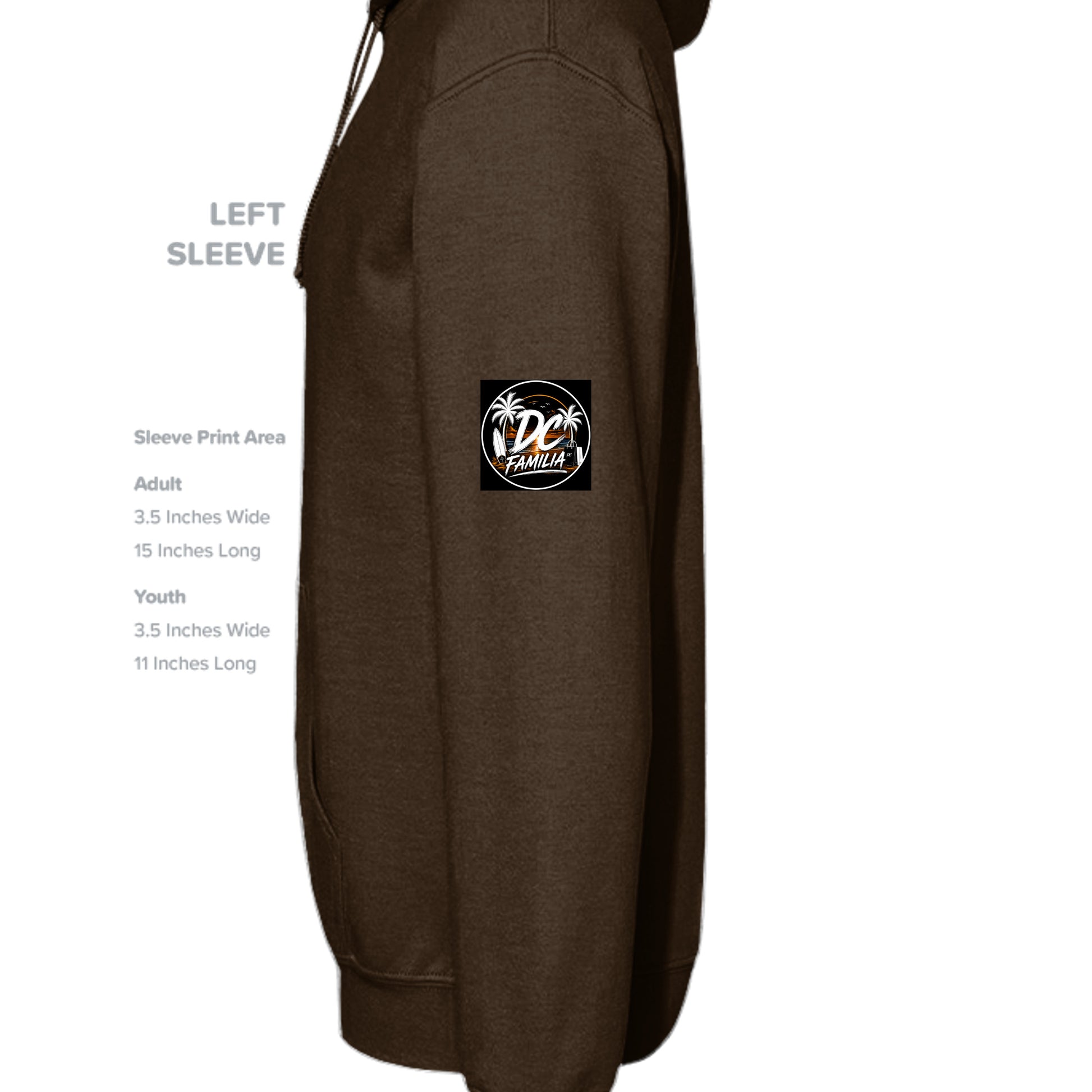 DARK CHOCOLATE - G185 - SLEEVE_LEFT