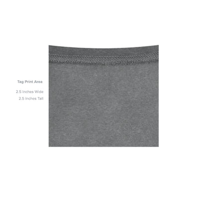 Fan Charcoal Heather - G185 - INSIDE_TAG_LINE