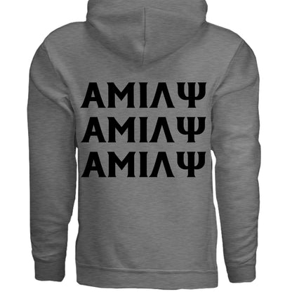 GRAPHITE HEATHER - G185 - BACK