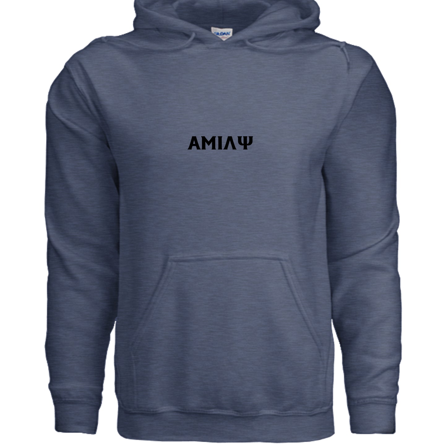 Heather Sport Dark Navy - G185 - FRONT