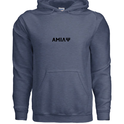 Heather Sport Dark Navy - G185 - FRONT
