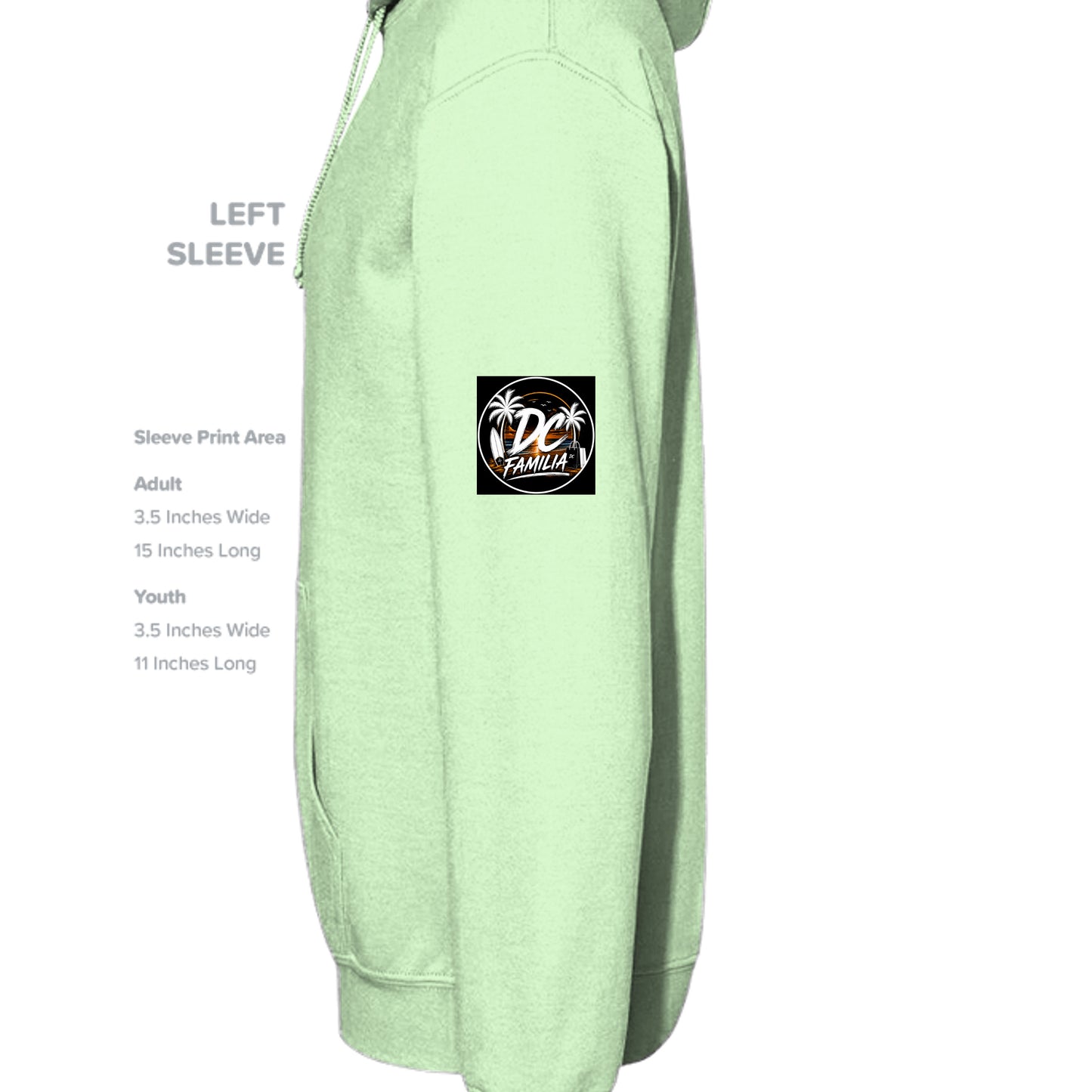 Mint Green - G185 - SLEEVE_LEFT