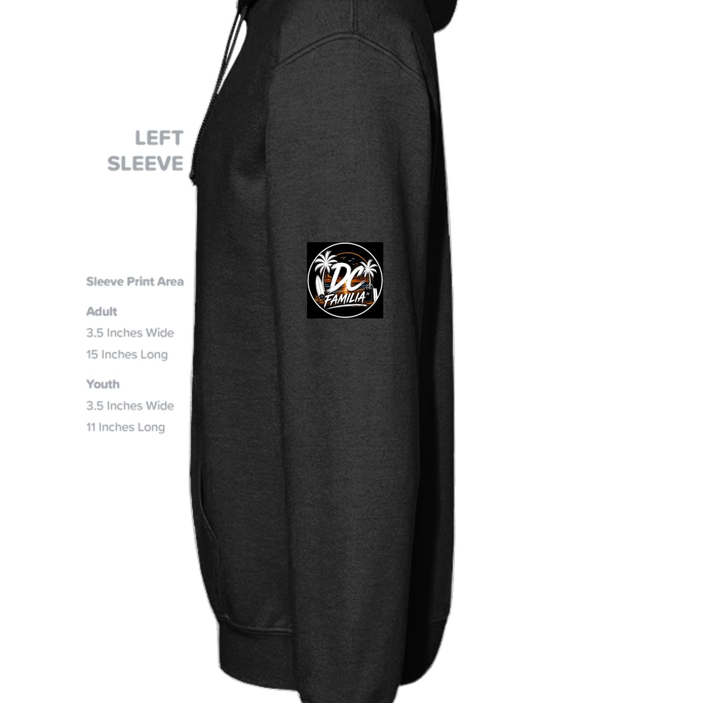 BLACK - G185 - SLEEVE_LEFT