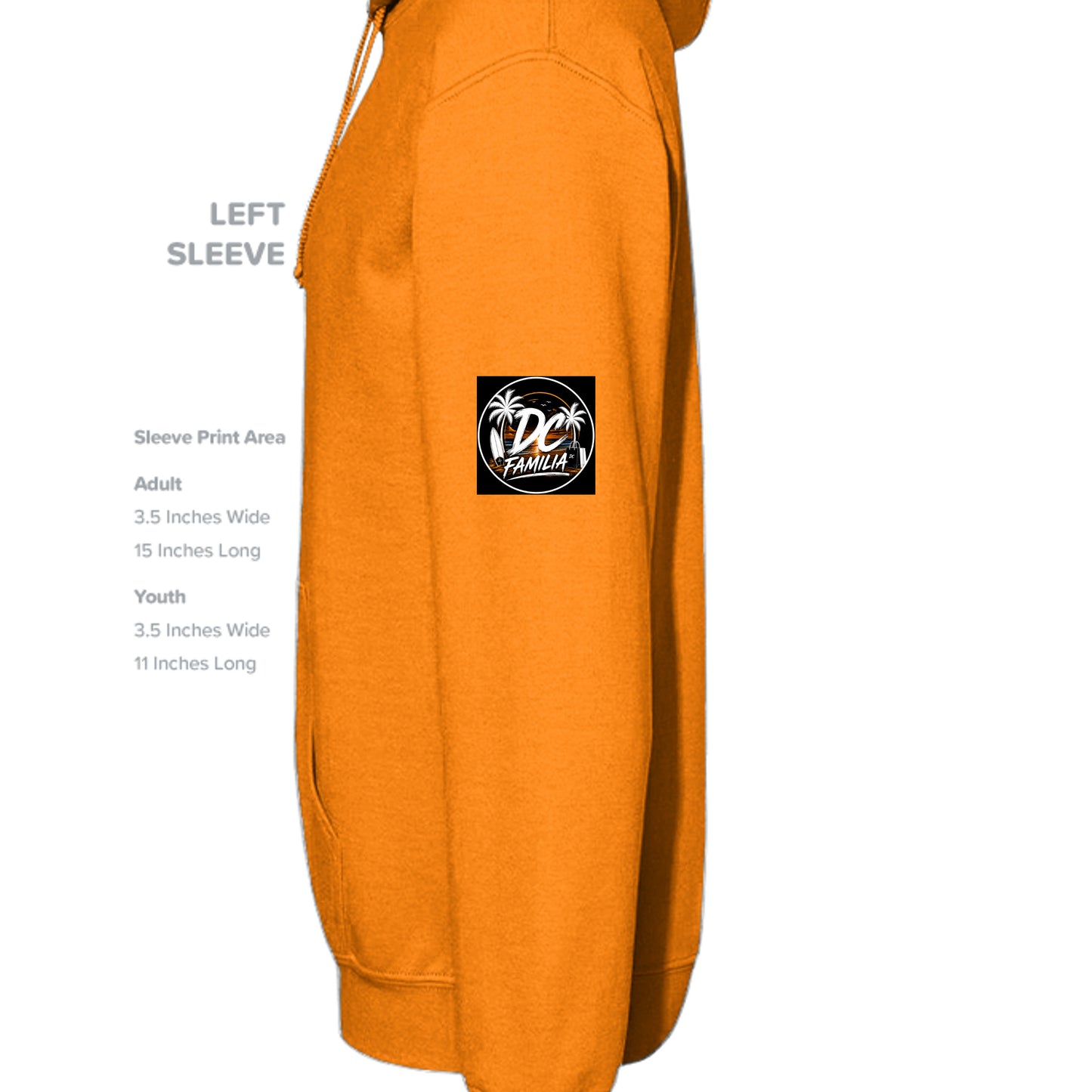 SAFETY ORANGE - G185 - SLEEVE_LEFT