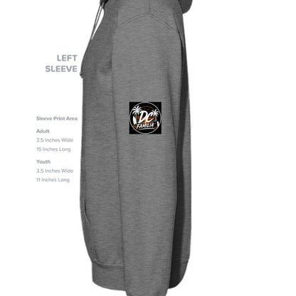 GRAPHITE HEATHER - G185 - SLEEVE_LEFT