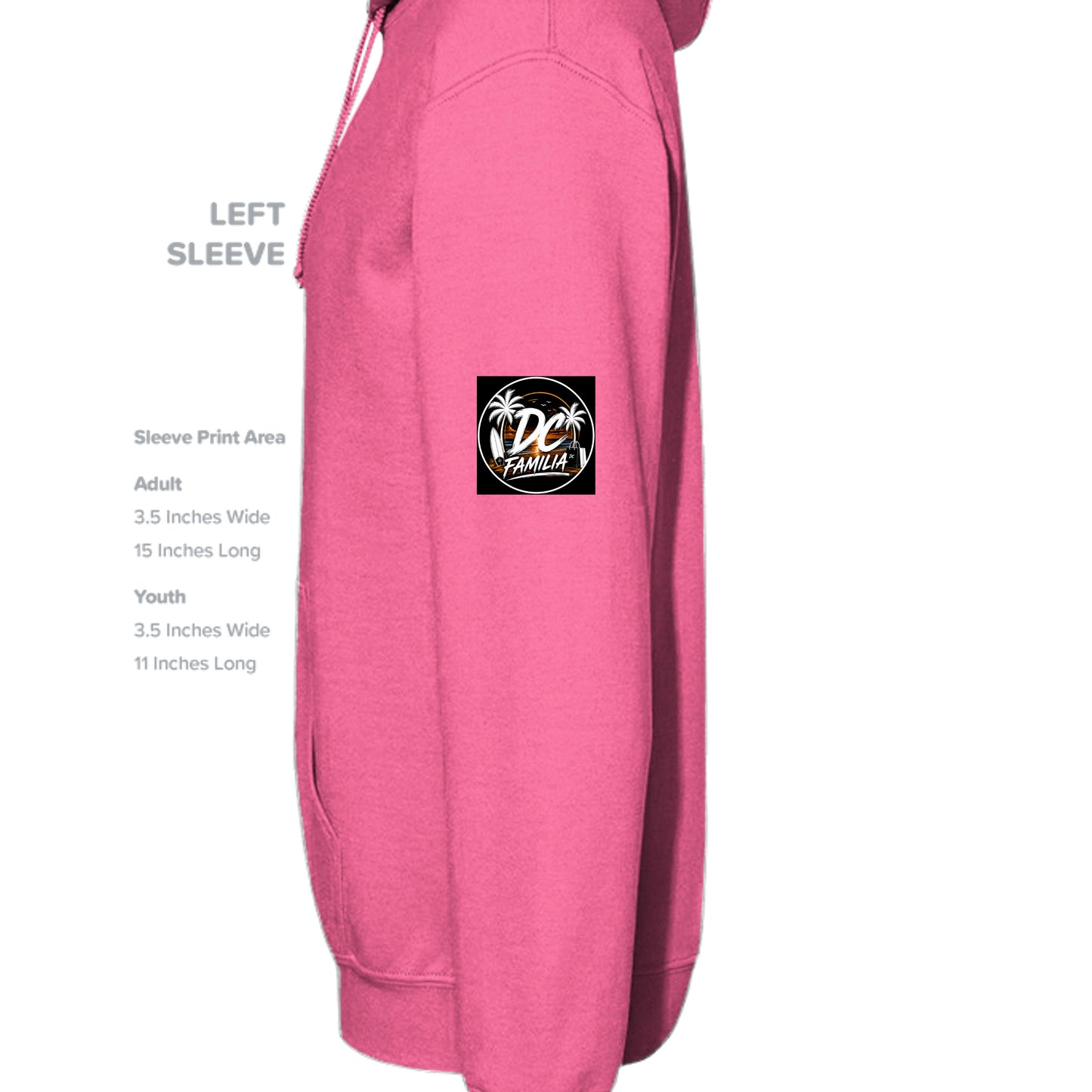 SAFETY PINK - G185 - SLEEVE_LEFT