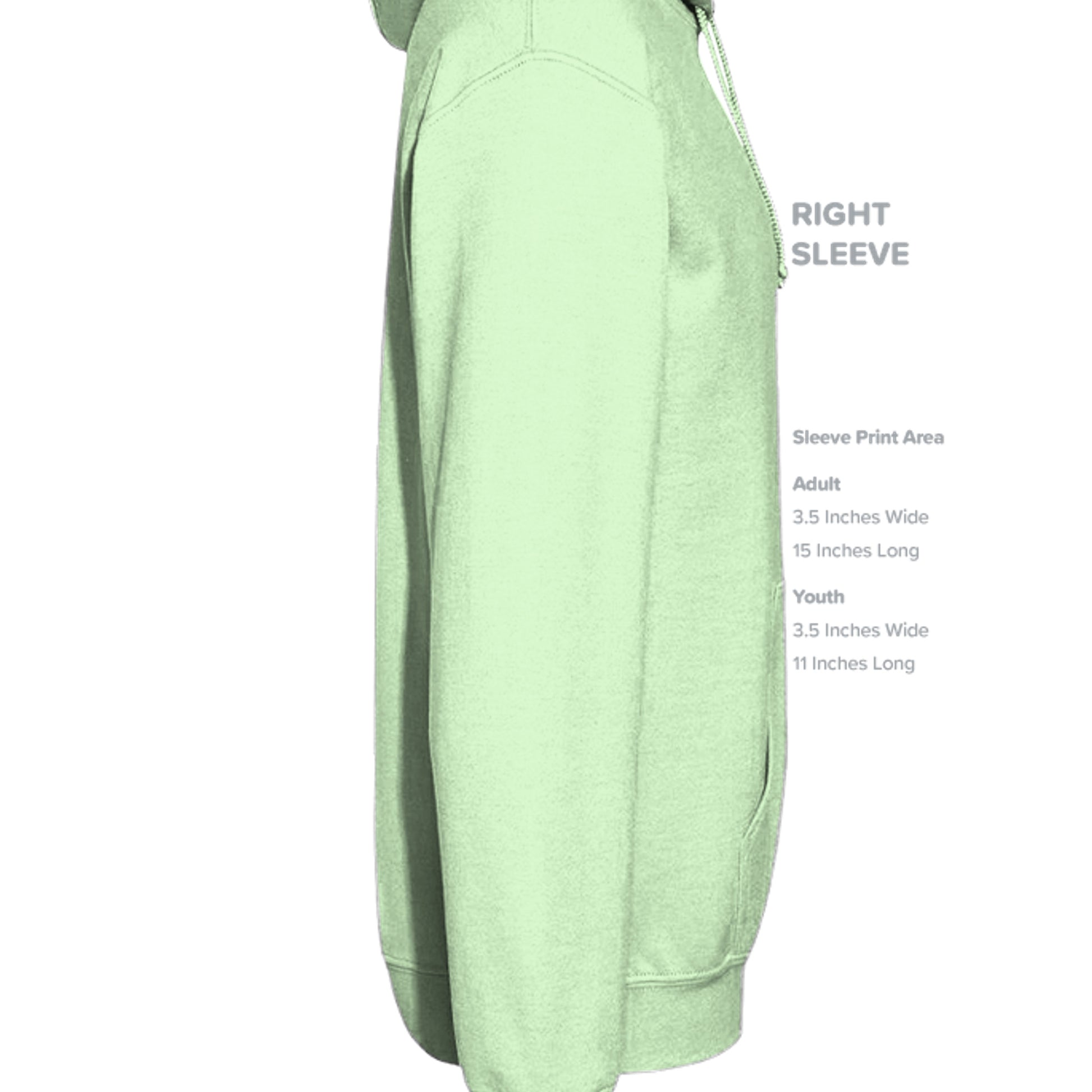 Mint Green - G185 - SLEEVE_RIGHT