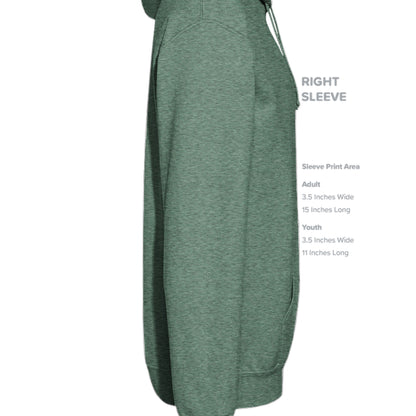 Heather Sport Dark Green - G185 - SLEEVE_RIGHT