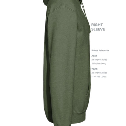 MILITARY GREEN - G185 - SLEEVE_RIGHT