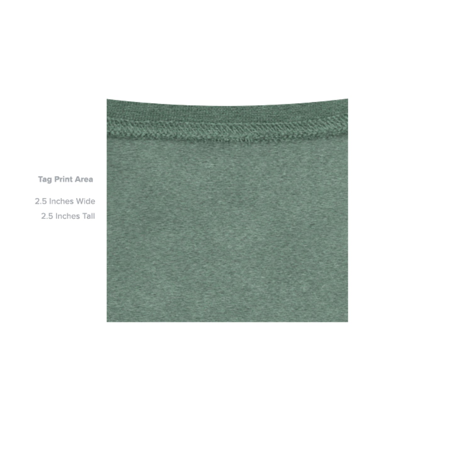 Heather Sport Dark Green - G185 - INSIDE_TAG_LINE