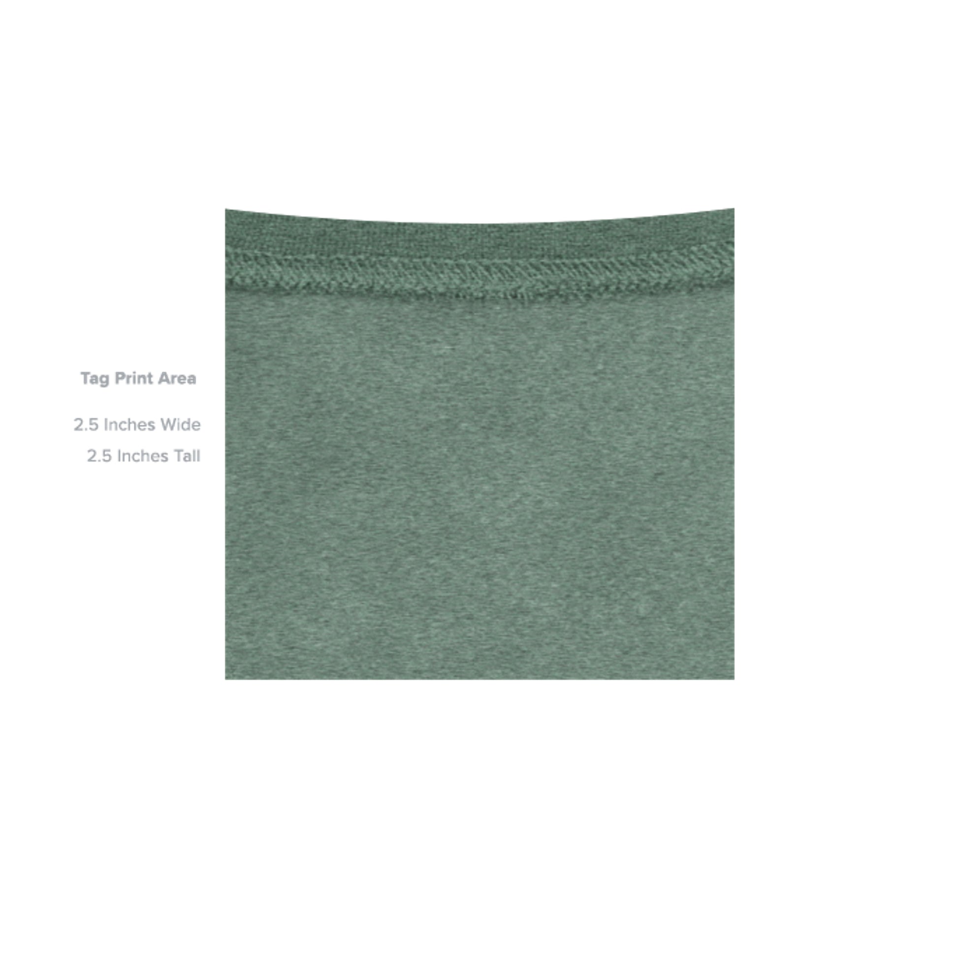 Heather Sport Dark Green - G185 - INSIDE_TAG_LINE