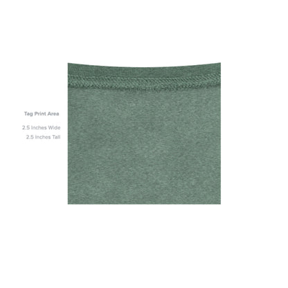 Heather Sport Dark Green - G185 - INSIDE_TAG_LINE