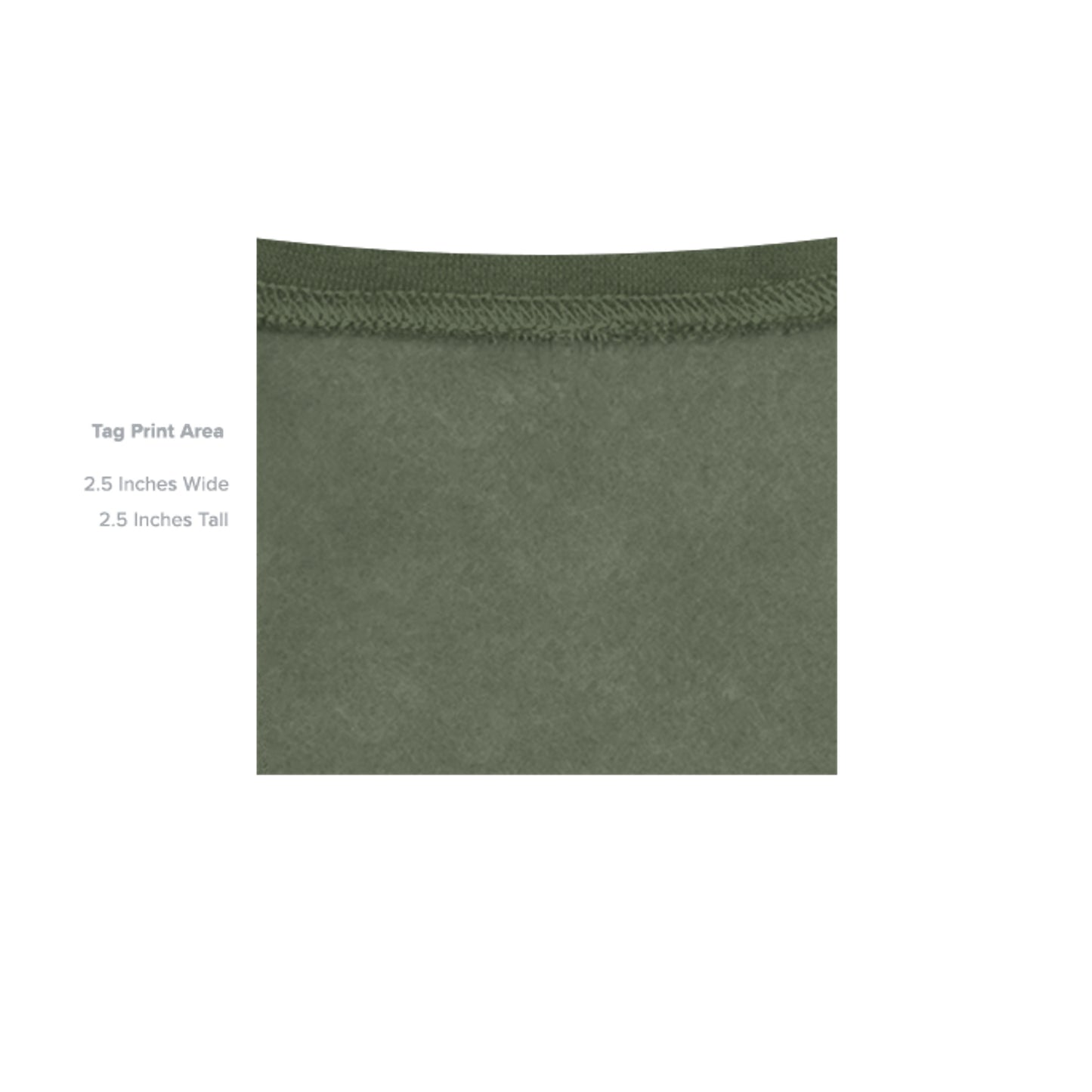MILITARY GREEN - G185 - INSIDE_TAG_LINE