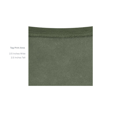 MILITARY GREEN - G185 - INSIDE_TAG_LINE