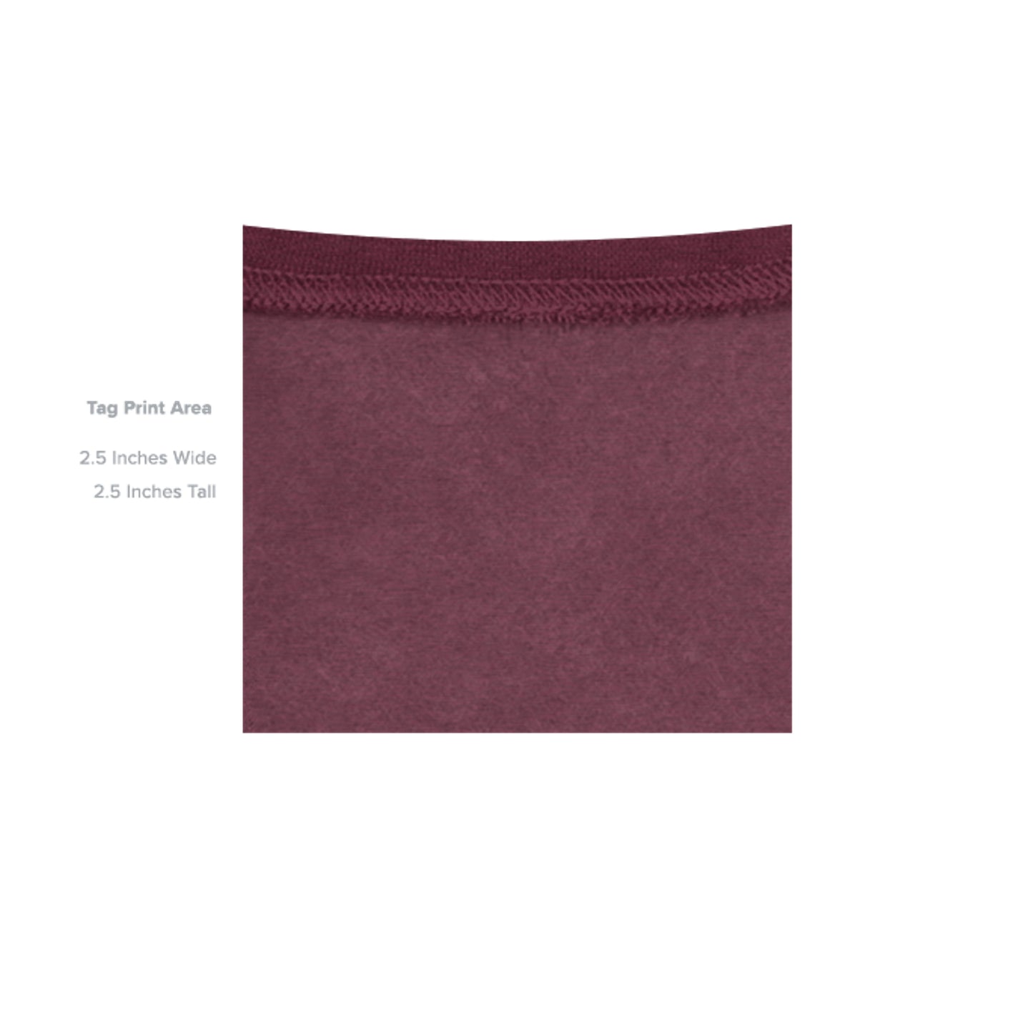 Heather Dark Maroon - G185 - INSIDE_TAG_LINE
