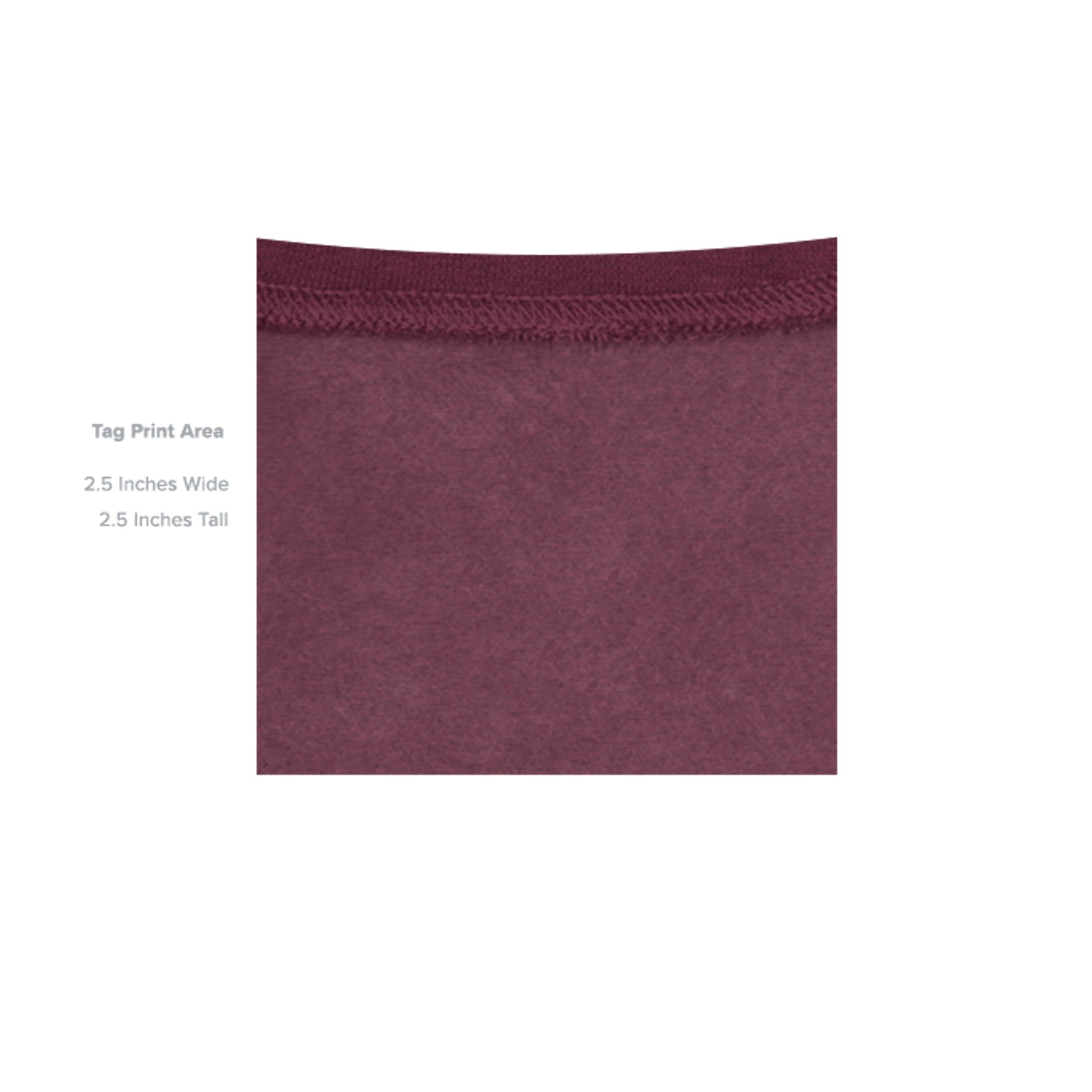 Heather Dark Maroon - G185 - INSIDE_TAG_LINE