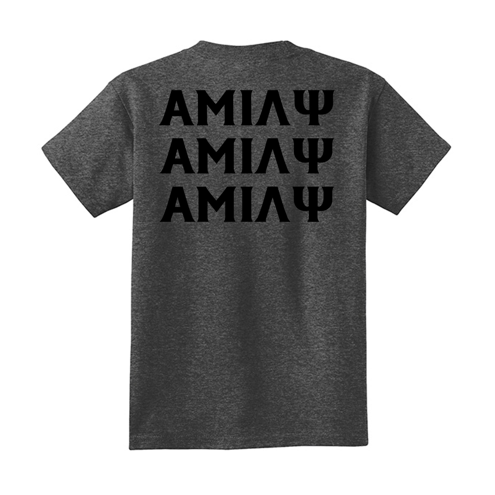 Dark Heather Grey - PC54Y - BACK