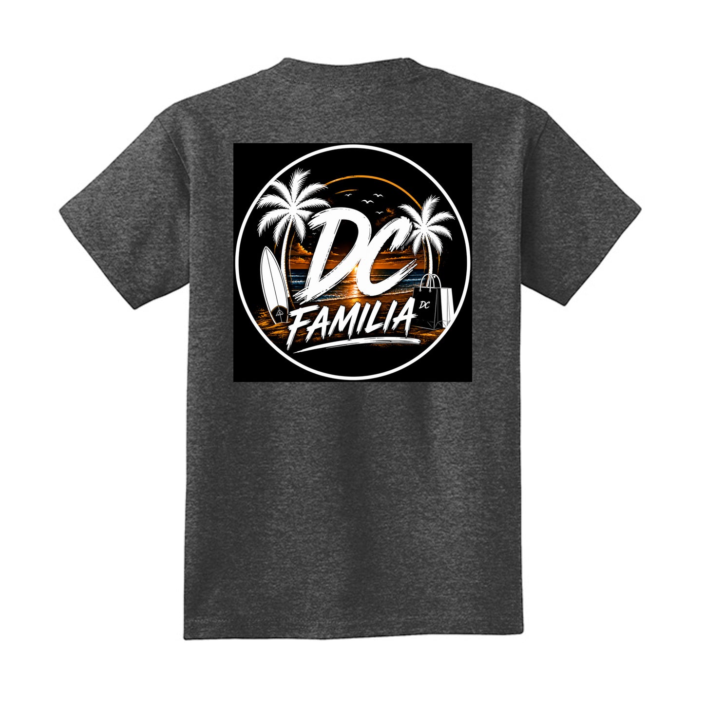 Dark Heather Grey - PC54Y - BACK